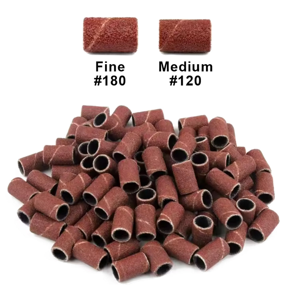 DNB Manicure Sanding Bands Brown (100PCS)