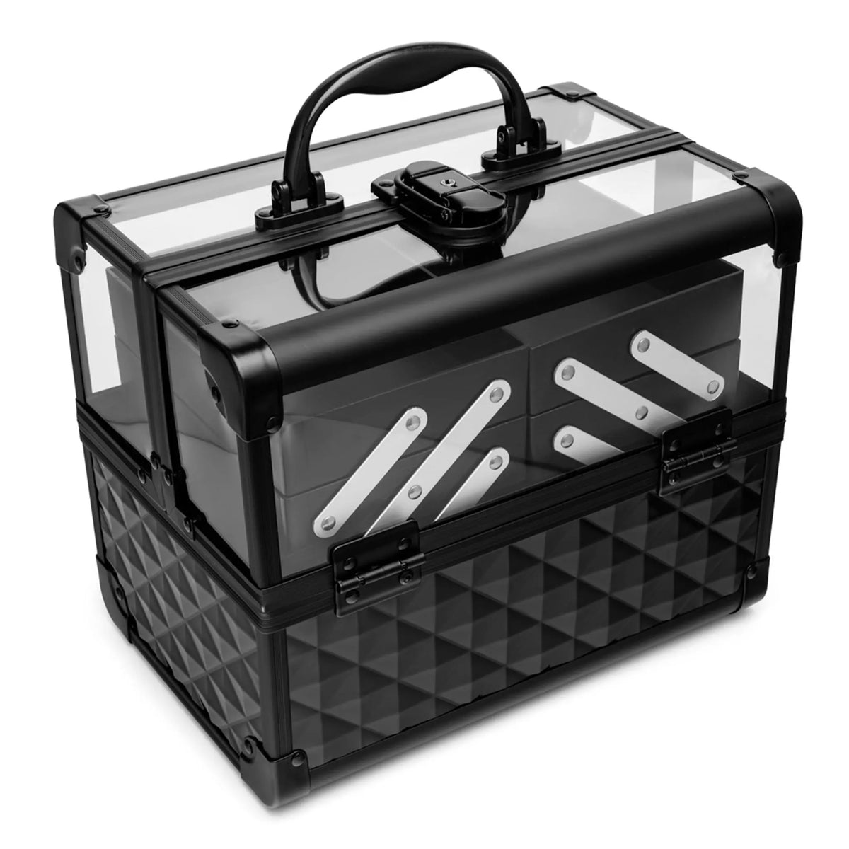 Portable Cosmetic & Nail Supply Organizer Case