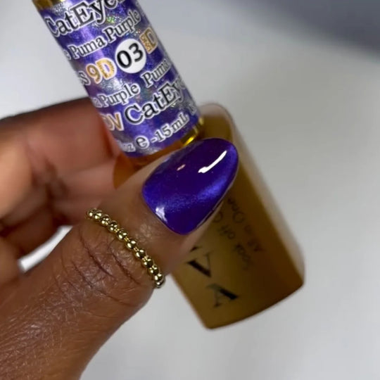 DIVA 9D Cat Eye Glassball #03 – Puma Purple