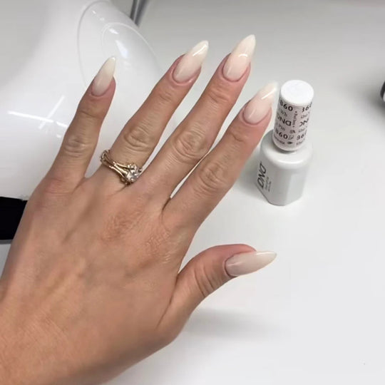 DND Sheer #860 ¿Es blanca? ¿Es rosa?