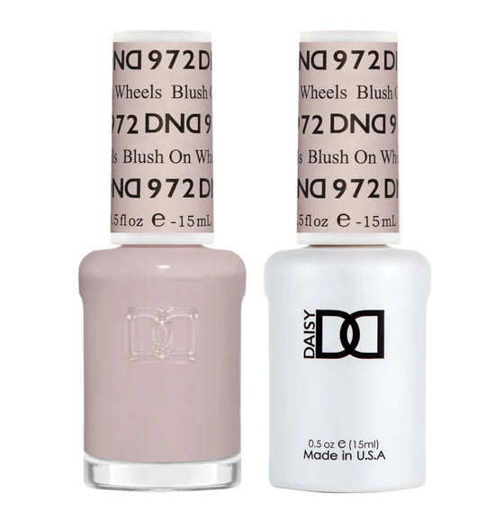 DND #972 Blush on Wheels