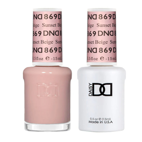 DND Sheer #869 Beige Atardecer
