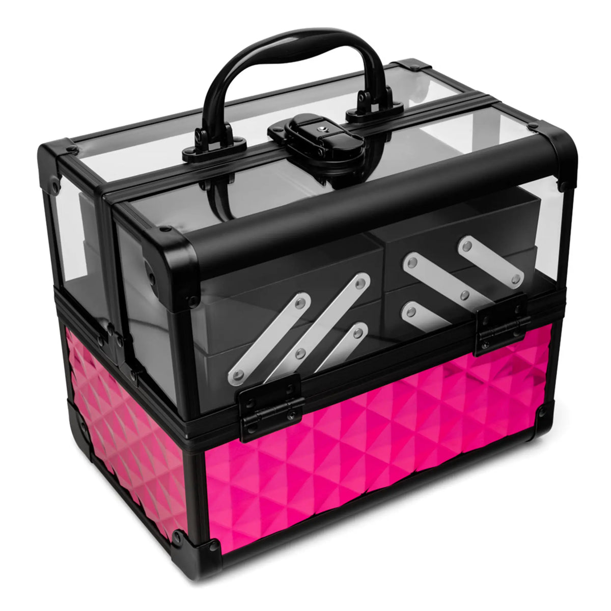 Portable Cosmetic & Nail Supply Organizer Case