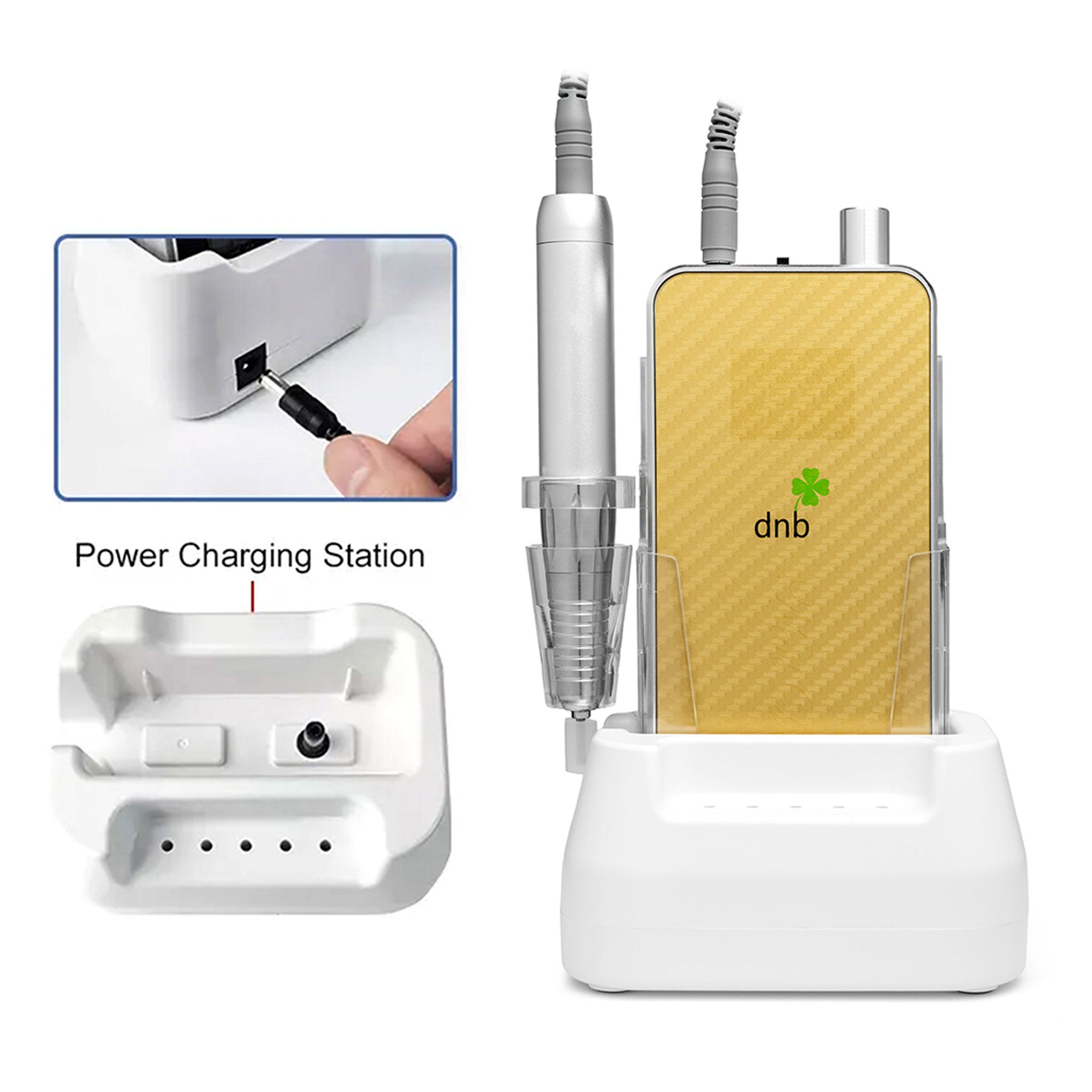 DNB Professional Nail Drill Machine With Charging Base 35000RPM