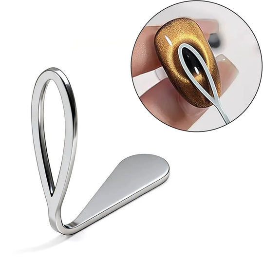 Hollow Cat Eye Nail Magnet Tool