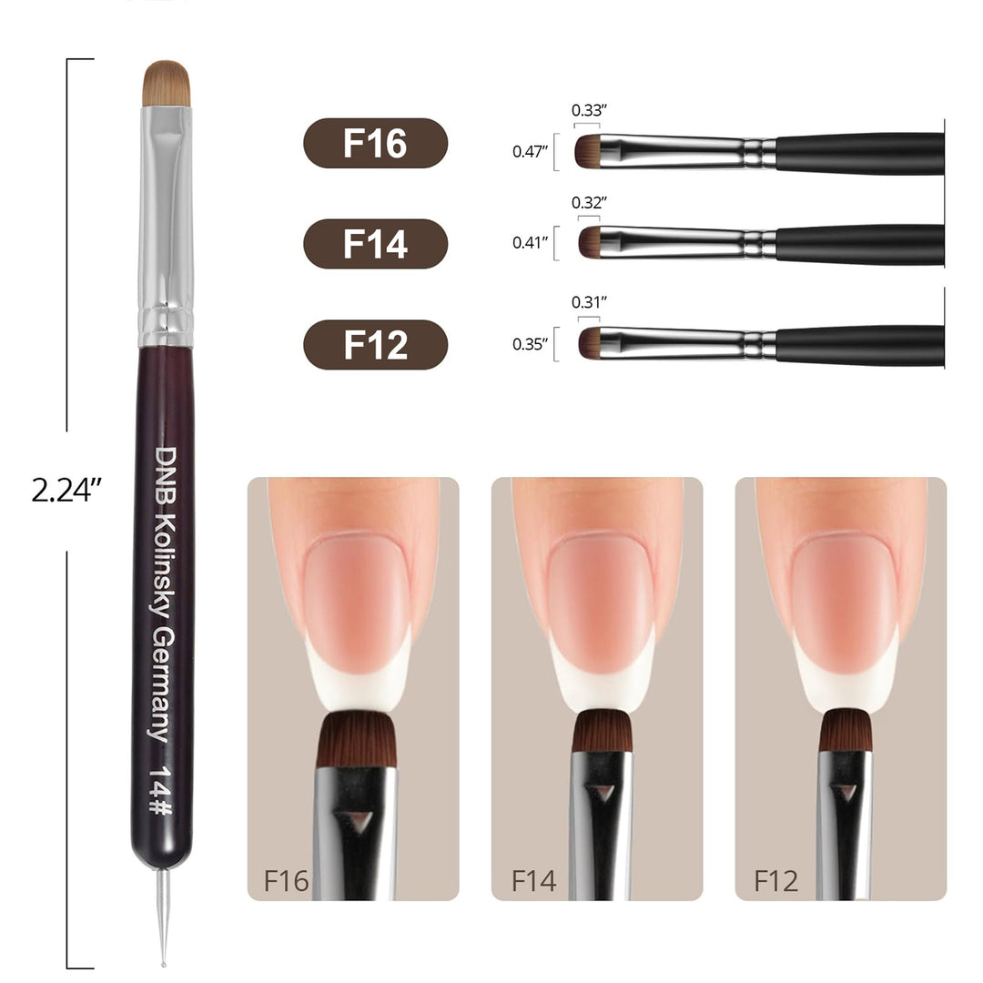DNB French Brush Kolinsky 100%