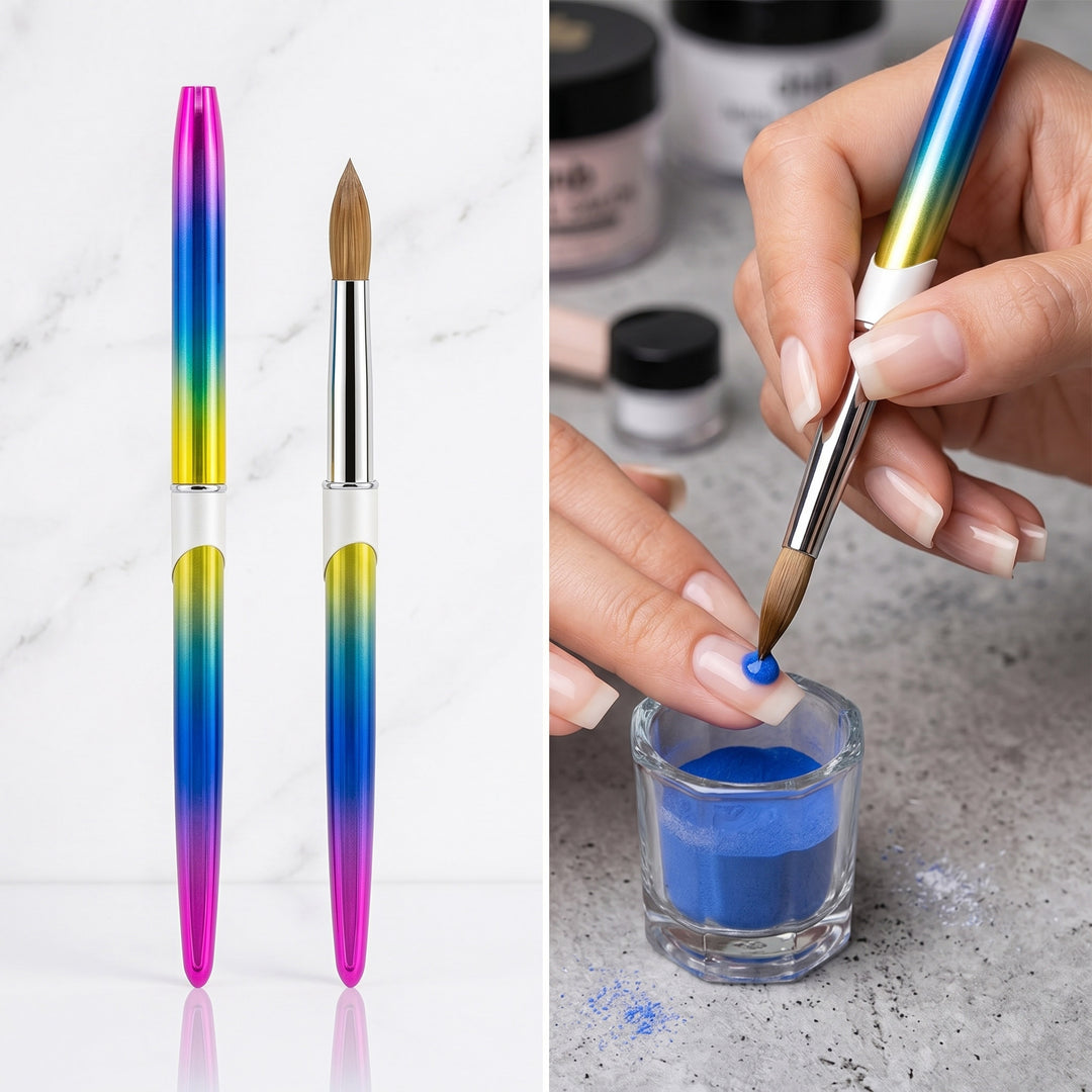 Professional AAAA+ Pure Kolinsky Acrylic Nail Brush