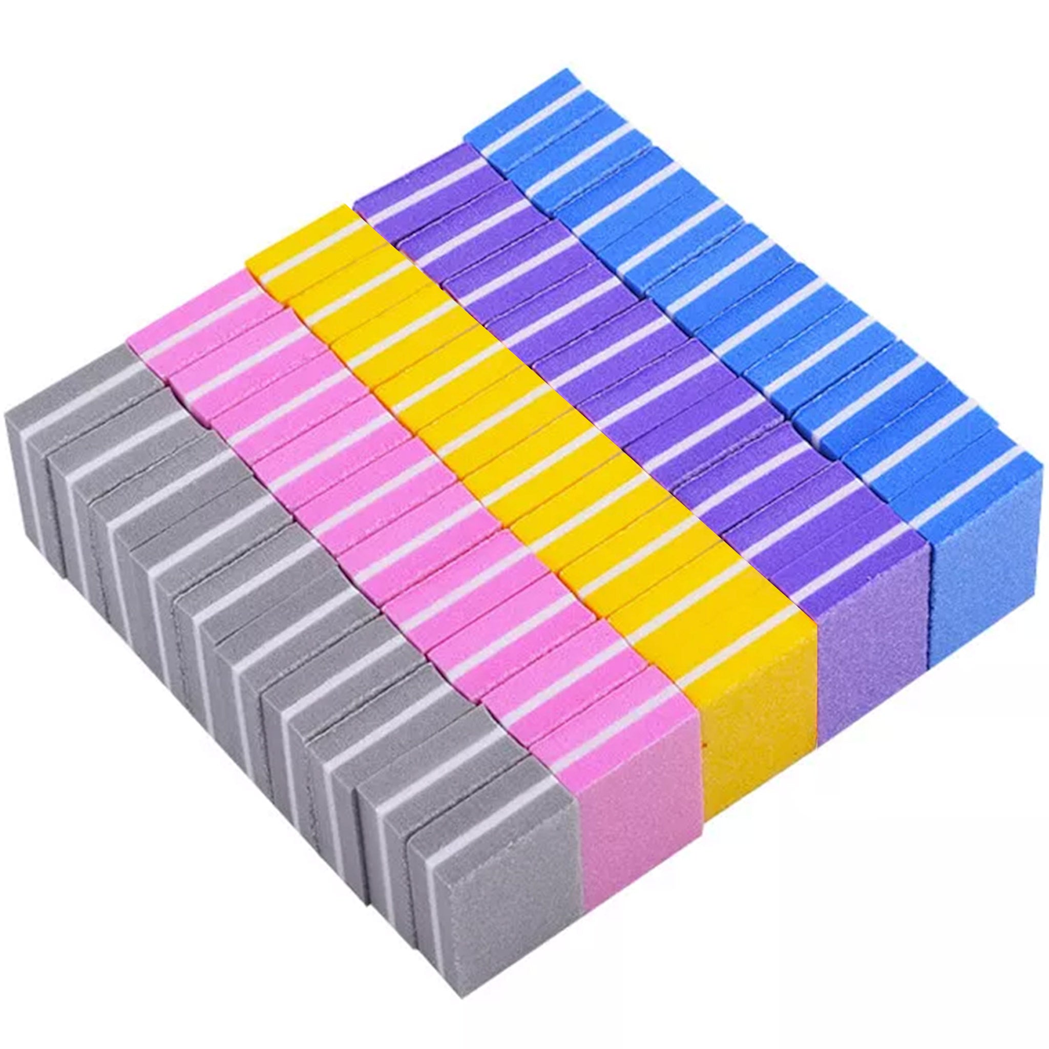 100/180 Grit Mini Buffer Block Files (50 PCS) – Yea Yea Nail Supply