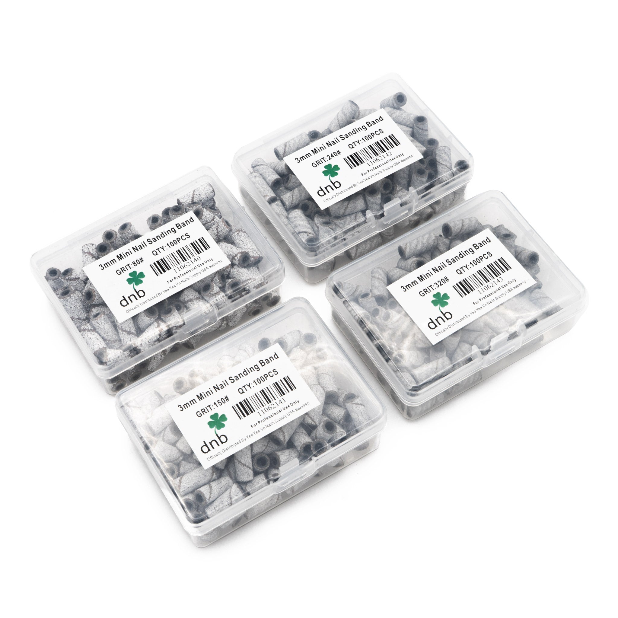 3mm Mini Sanding Bands for Nail Drill (100pcs)