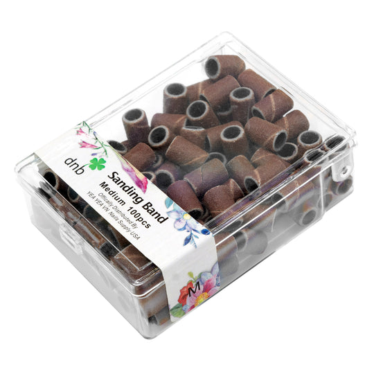 DNB Manicure Sanding Bands Brown (100PCS)
