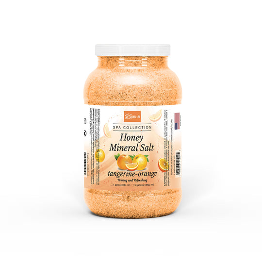 Be Beauty Tangerine Orange Honey Mineral Salt