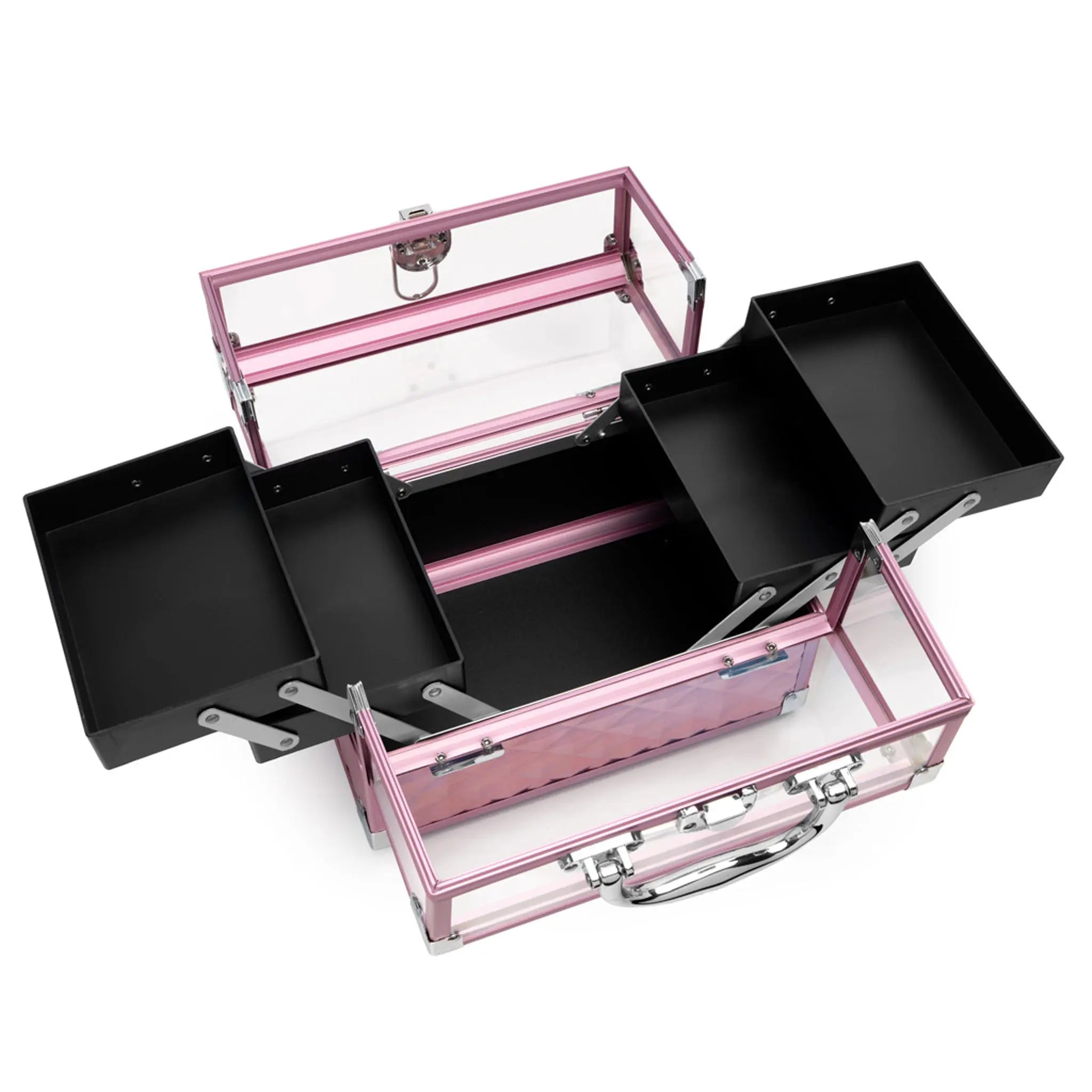 Portable Cosmetic & Nail Supply Organizer Case