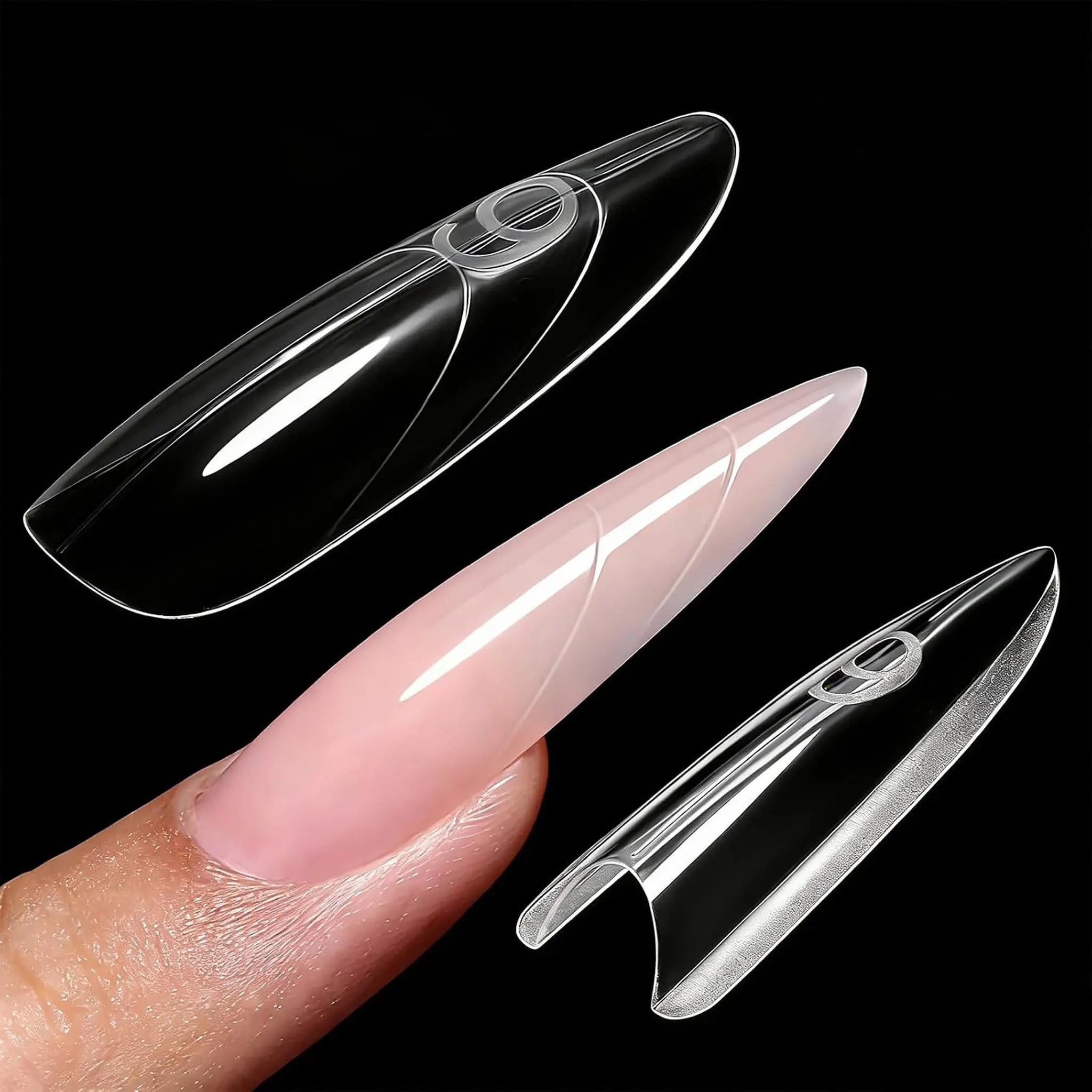 Y&Y Sandwich Nail Forms Oval (240pcs)