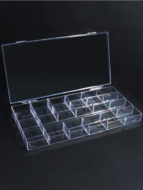 Yea Yea Clear Acrylic Rhinestone Storage Box