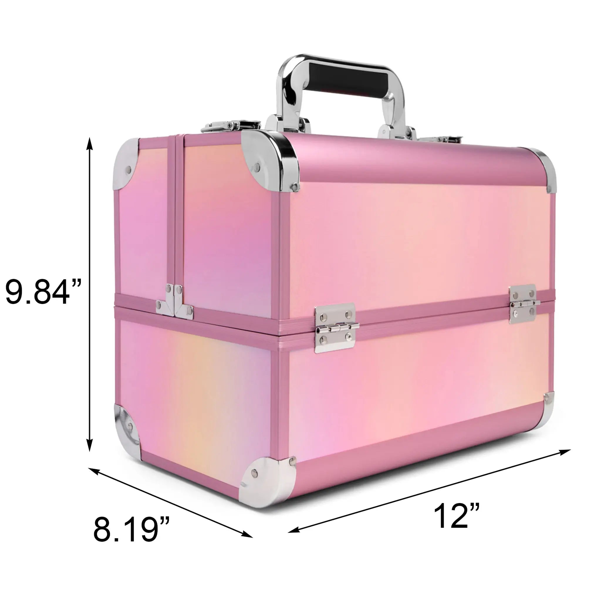 Portable Cosmetic & Nail Polish Organizer Case