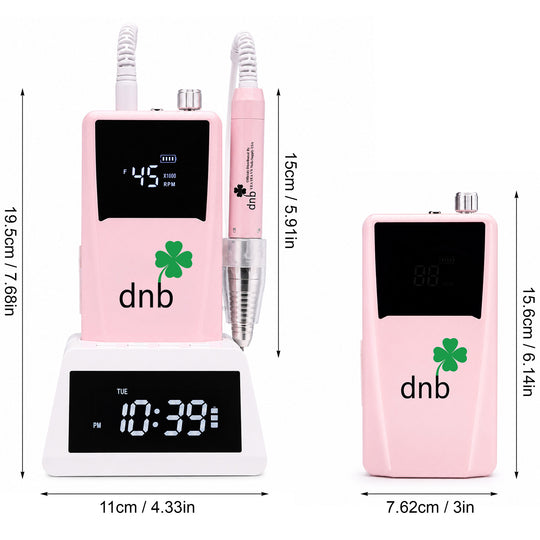 DNB Professional 45,000 RPM Brushless Nail Drill
