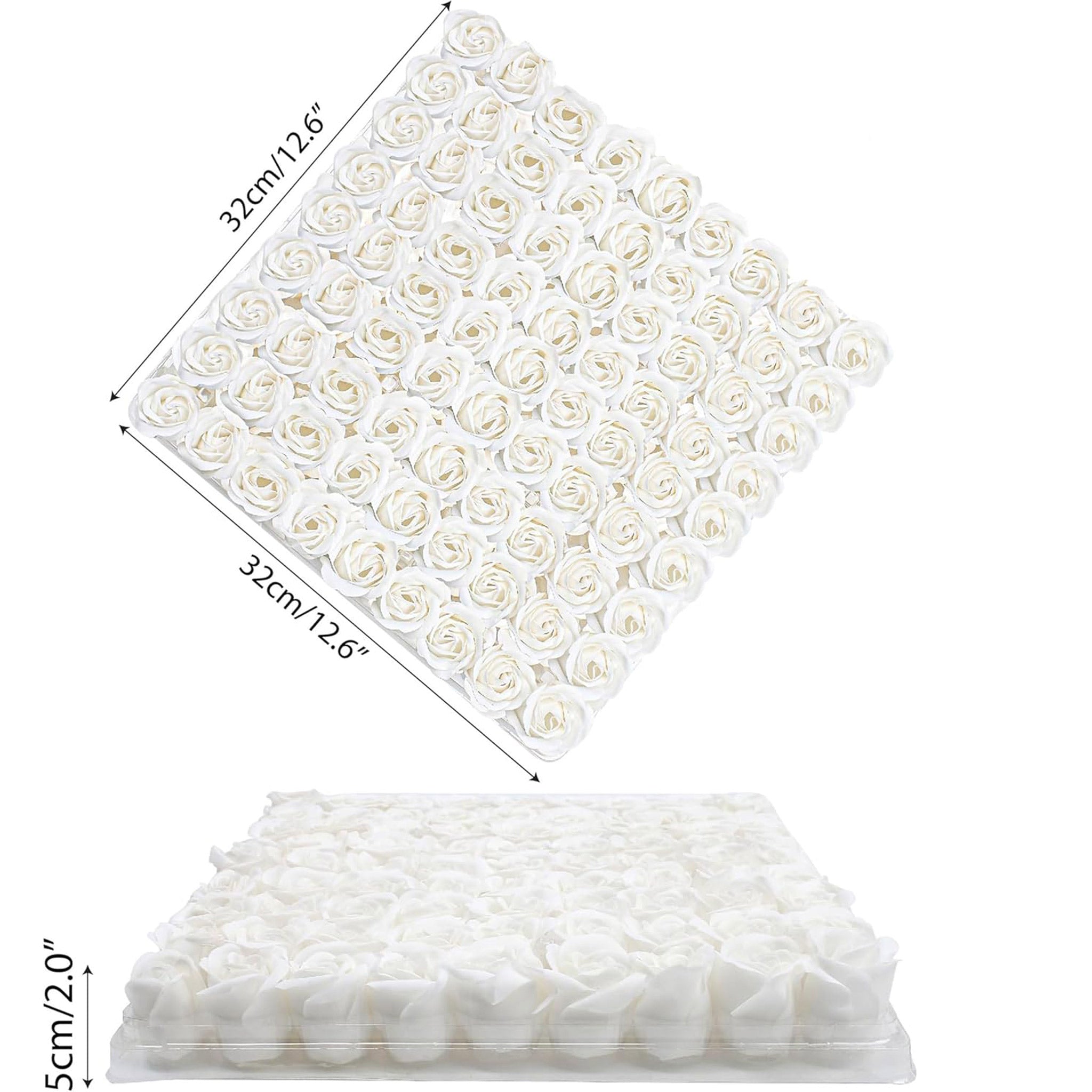 Rose Scented Soap Flower Petals Decorative Set