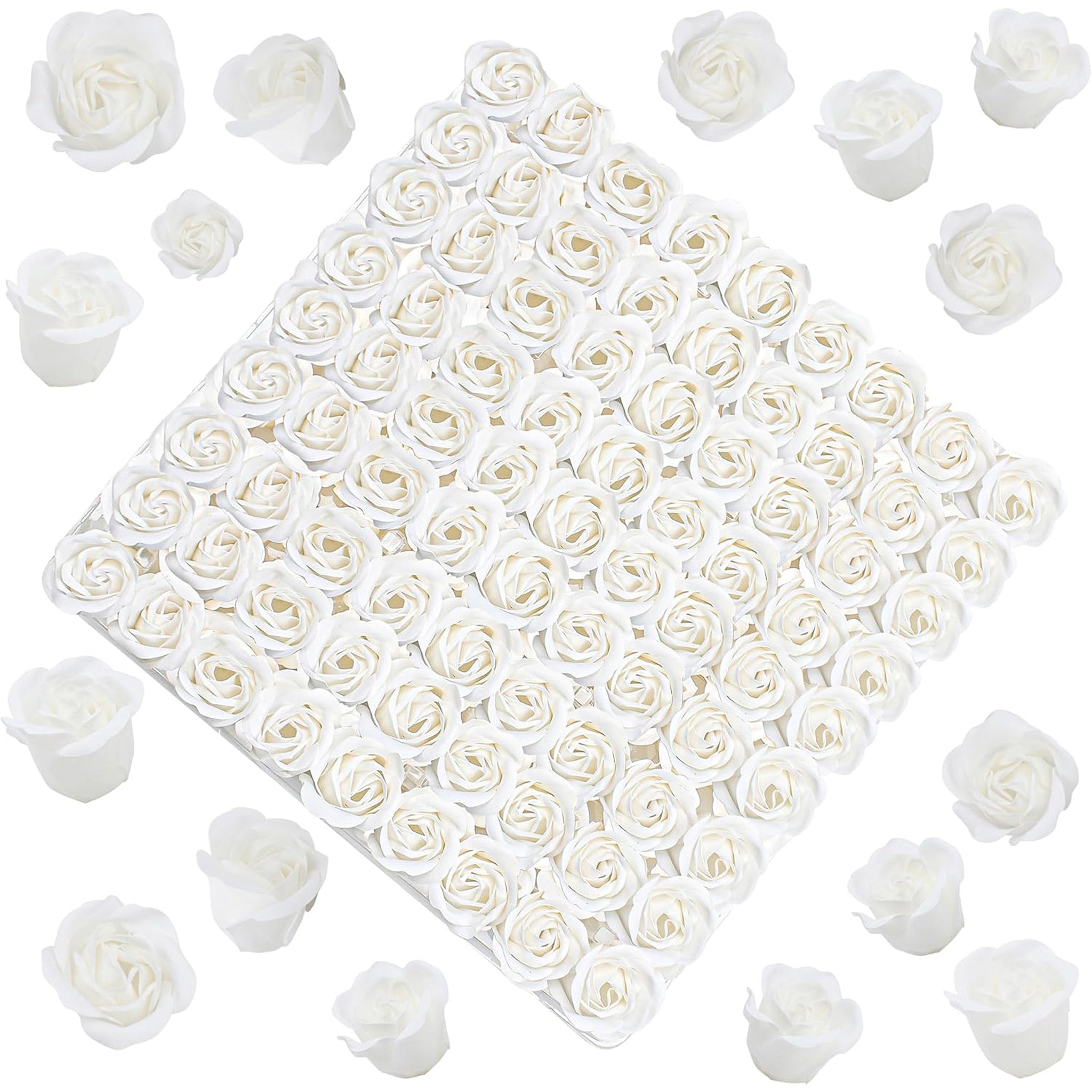 Rose Scented Soap Flower Petals Decorative Set