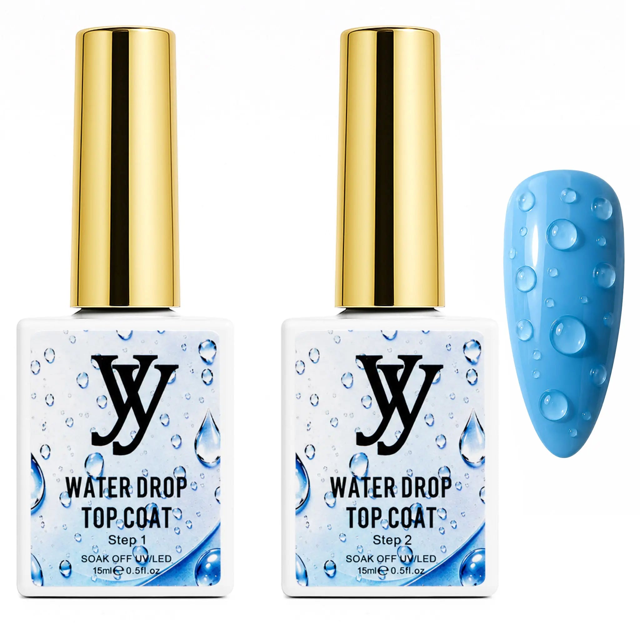 Y&Y Top Coat 2-Step Raindrop Effect