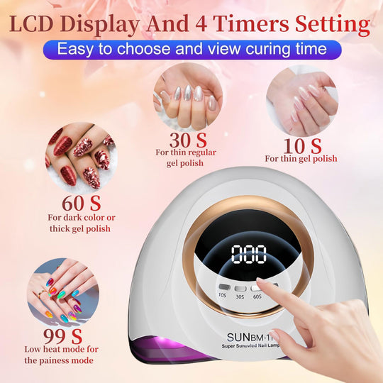 SUN BM-11 High Power 280W UV/LED Nail Lamp