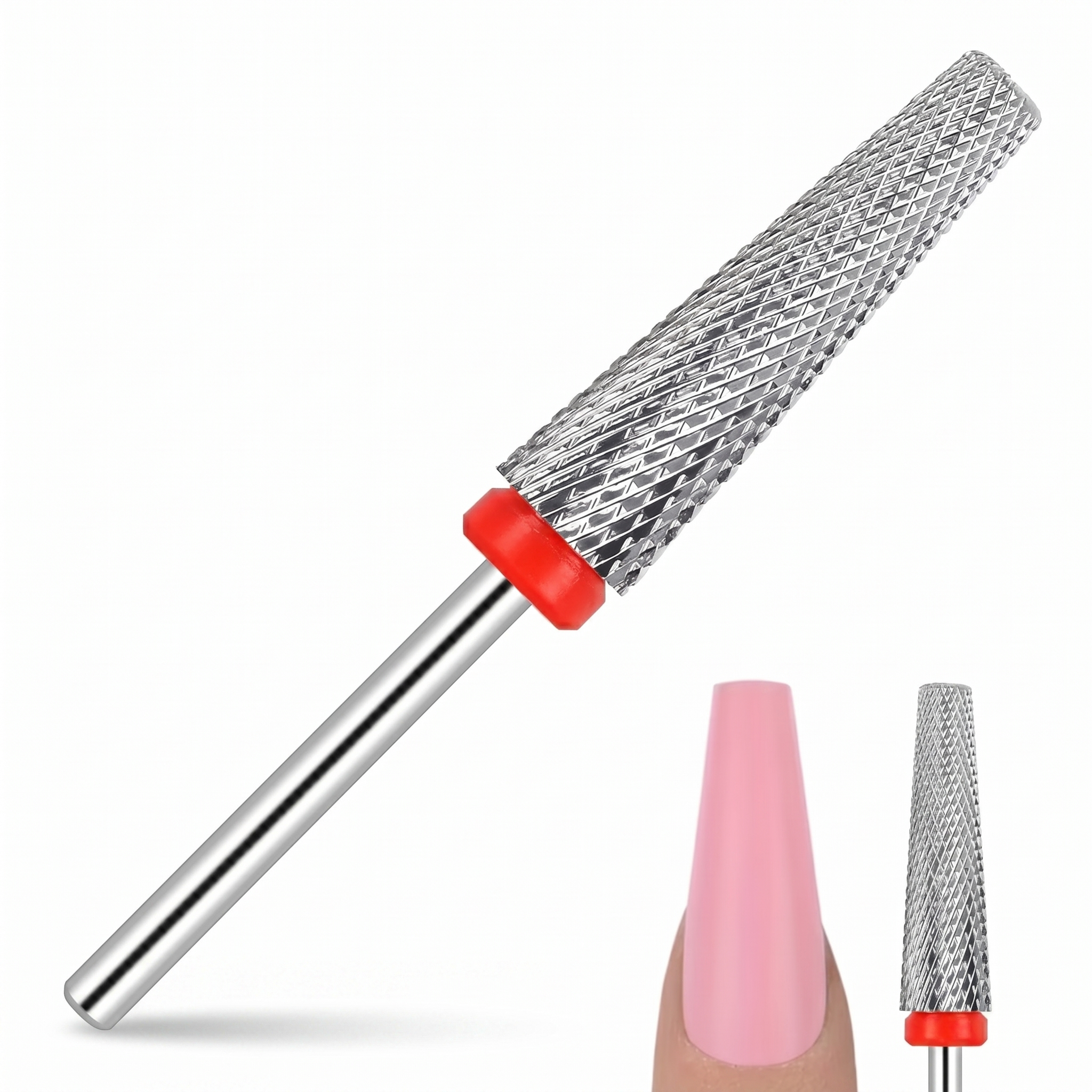 Super Long 5-in-1 Carbide Nail Drill Bit 3/32"