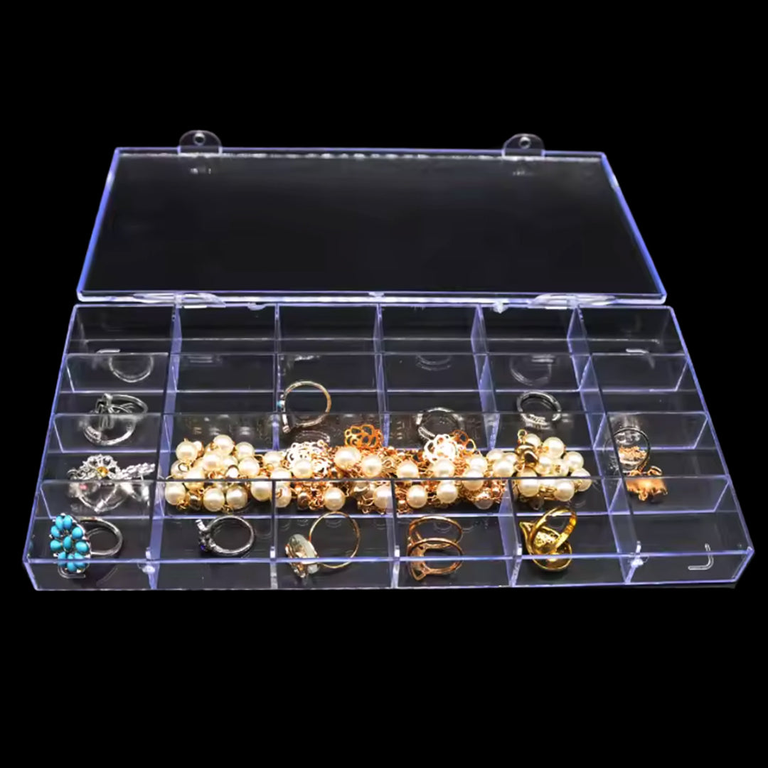 Clear Acrylic Rhinestone Storage Box