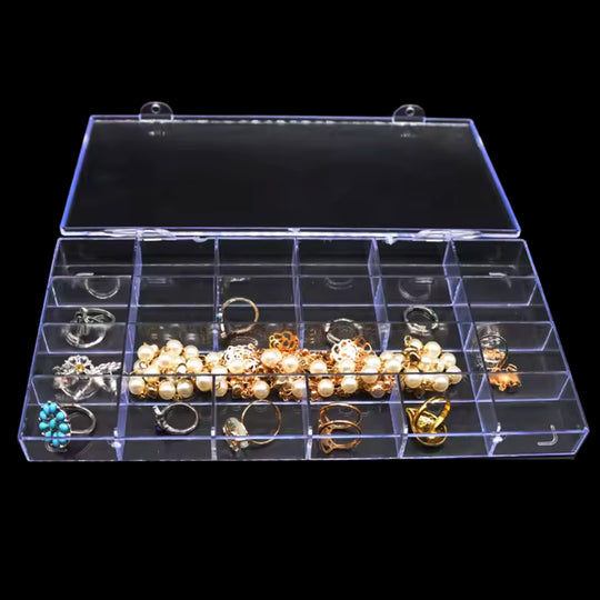 Clear Acrylic Rhinestone Storage Box