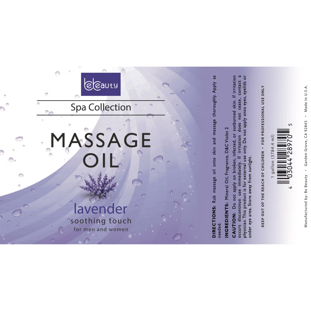 Lavender Massage Oil (1 Gallon)