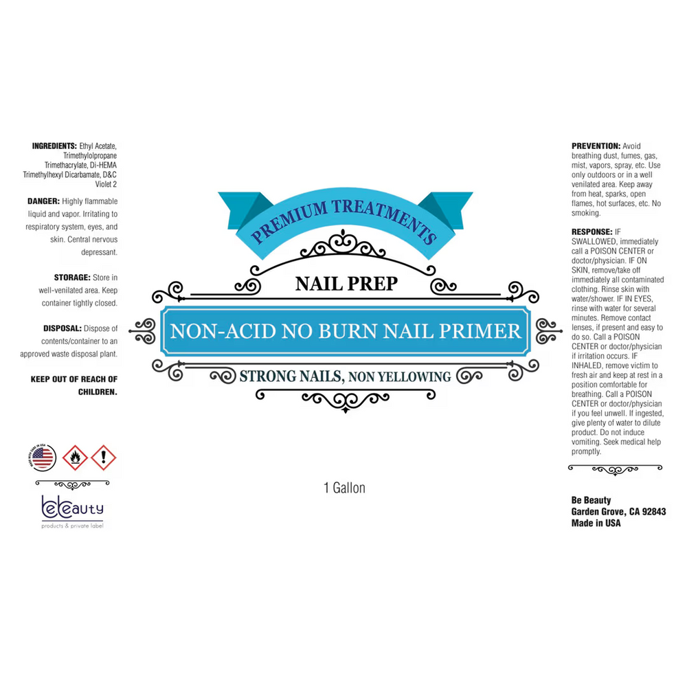 Non-Acid No Burn Nail Primer (1 Gallon)