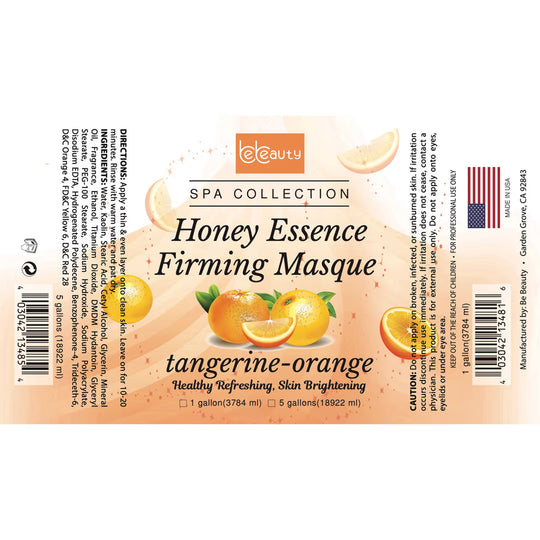 Be Beauty Tangerine Orange Honey Essence Firming Masque