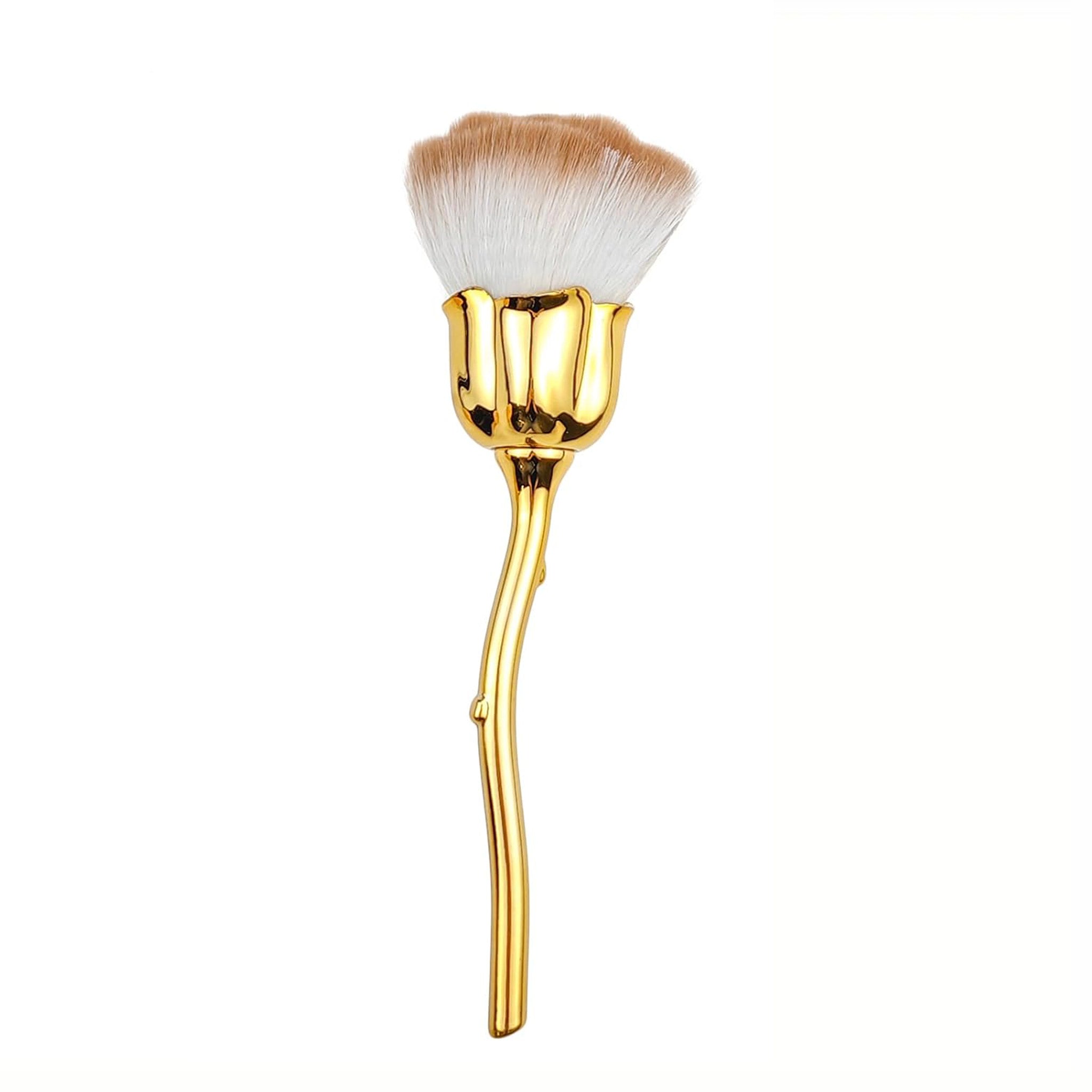 Nail Rose Shaped Dust Brush