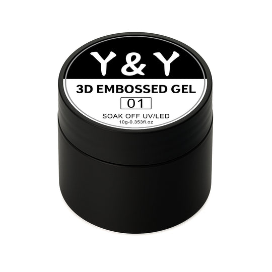 Y&Y 3D Embossed Gel #01