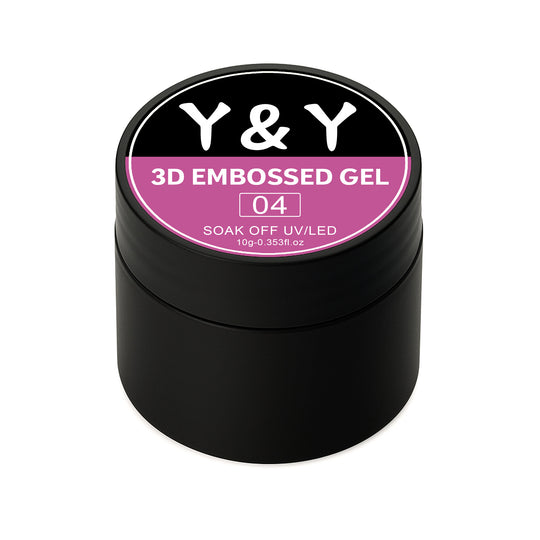 Y&Y 3D Embossed Gel #04