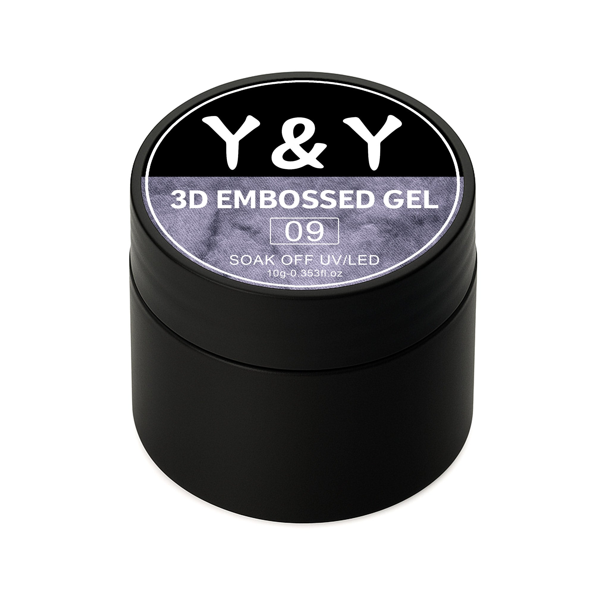 Y&Y 3D Embossed Gel #09