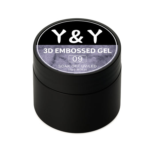 Y&Y 3D Embossed Gel #09