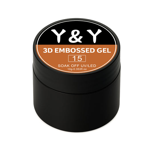 Y&Y 3D Embossed Gel #15