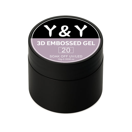 Y&Y 3D Embossed Gel #20