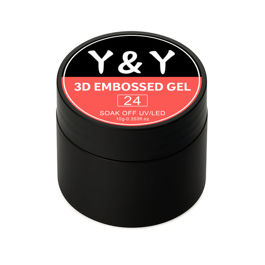 Y&Y 3D Embossed Gel #24