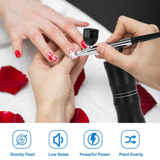 Portable Airbrush Kit for Nail Art