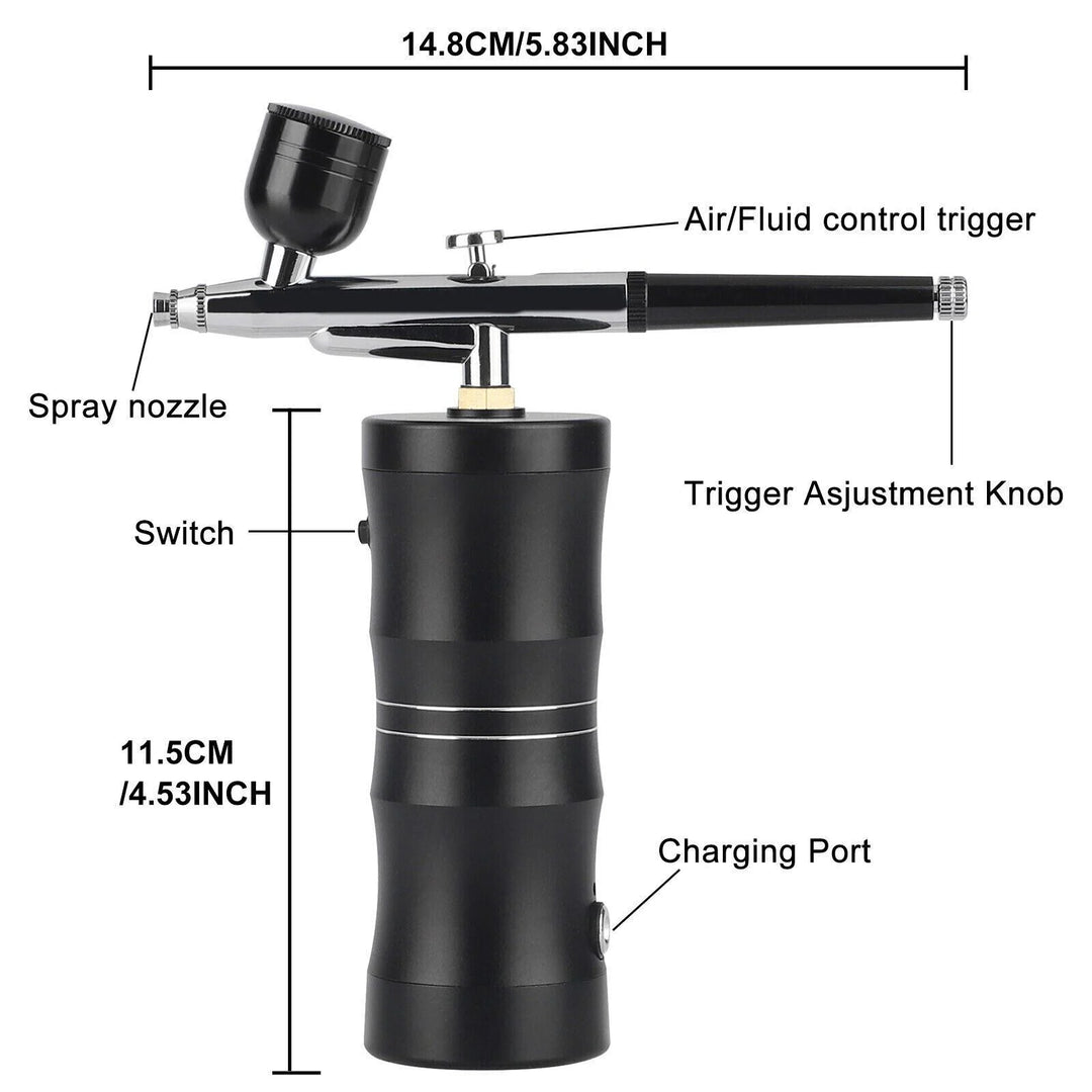 Portable Airbrush Kit for Nail Art