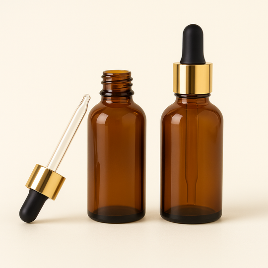Glass Bottle with Dropper/or Spray lid