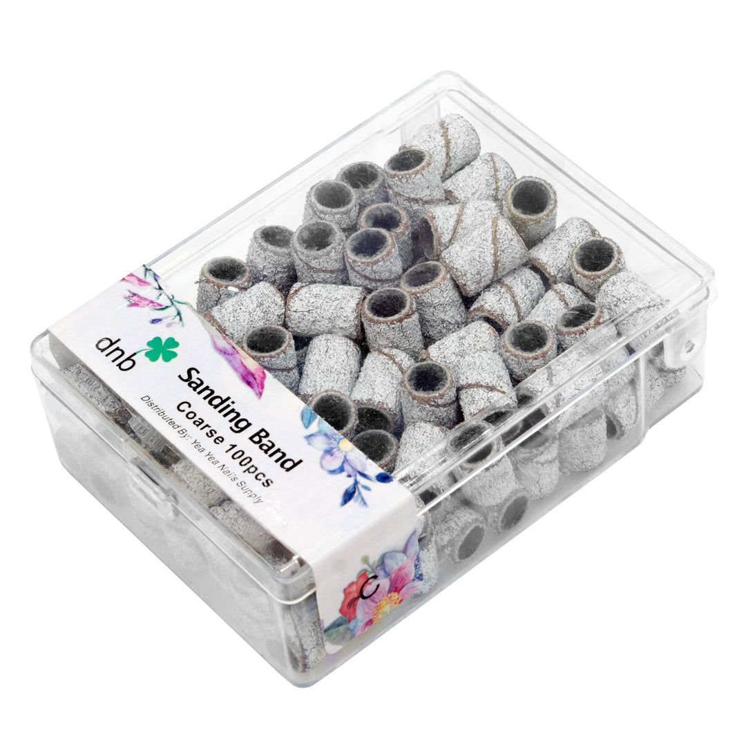 DNB Manicure Sanding Bands White (100PCS)