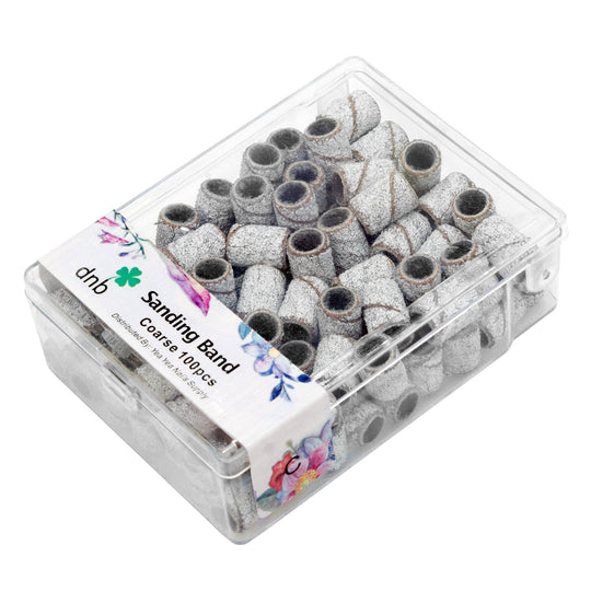 DNB Manicure Sanding Bands White (100PCS)