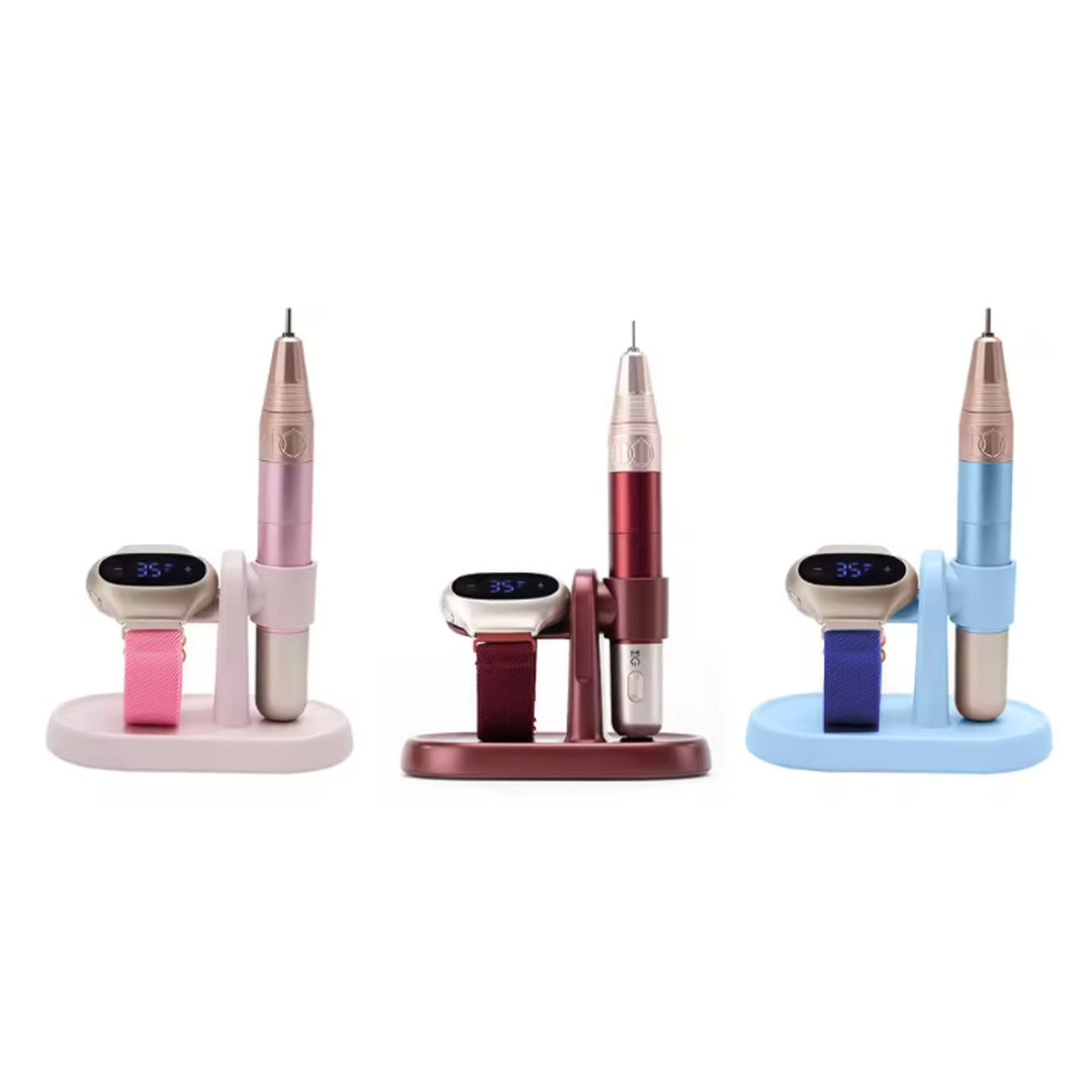 Portable Nail Drill Pen with Wireless Wrist Controller 35000RPM