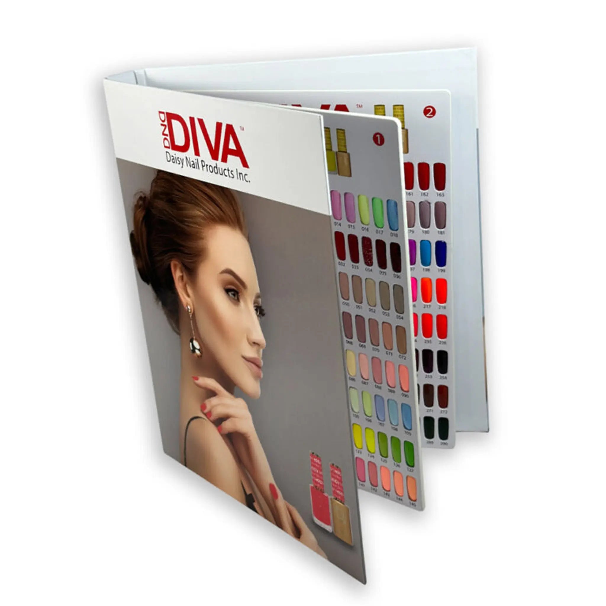 DND DIVA Complete Color Swatch Book 001–290