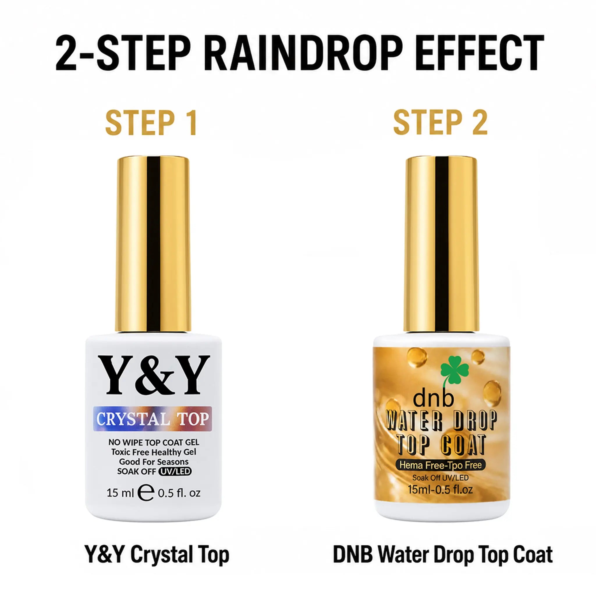DNB Top Coat Raindrop Effect