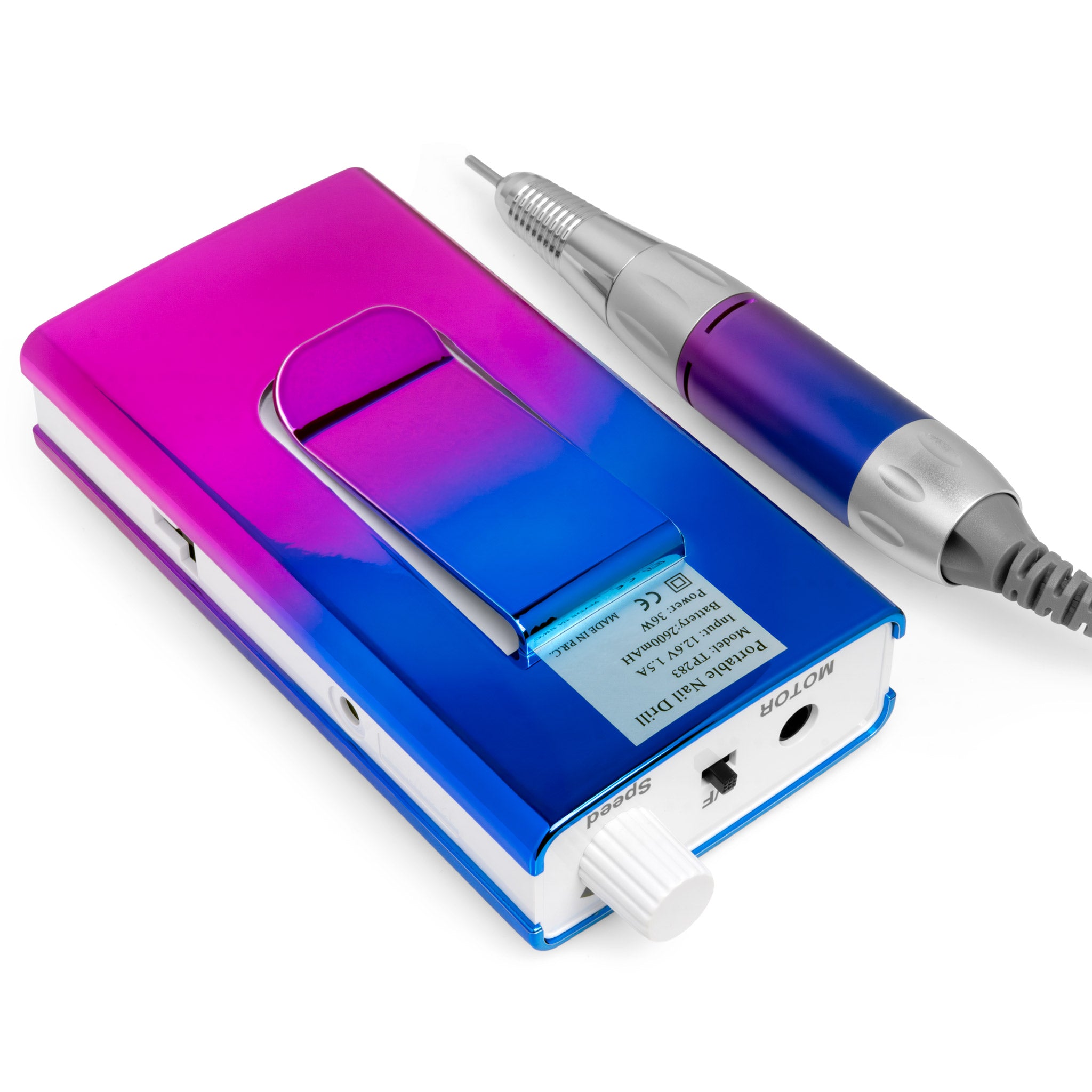 DNB Professional Nail Drill Machine 30000RPM Pink/Blue