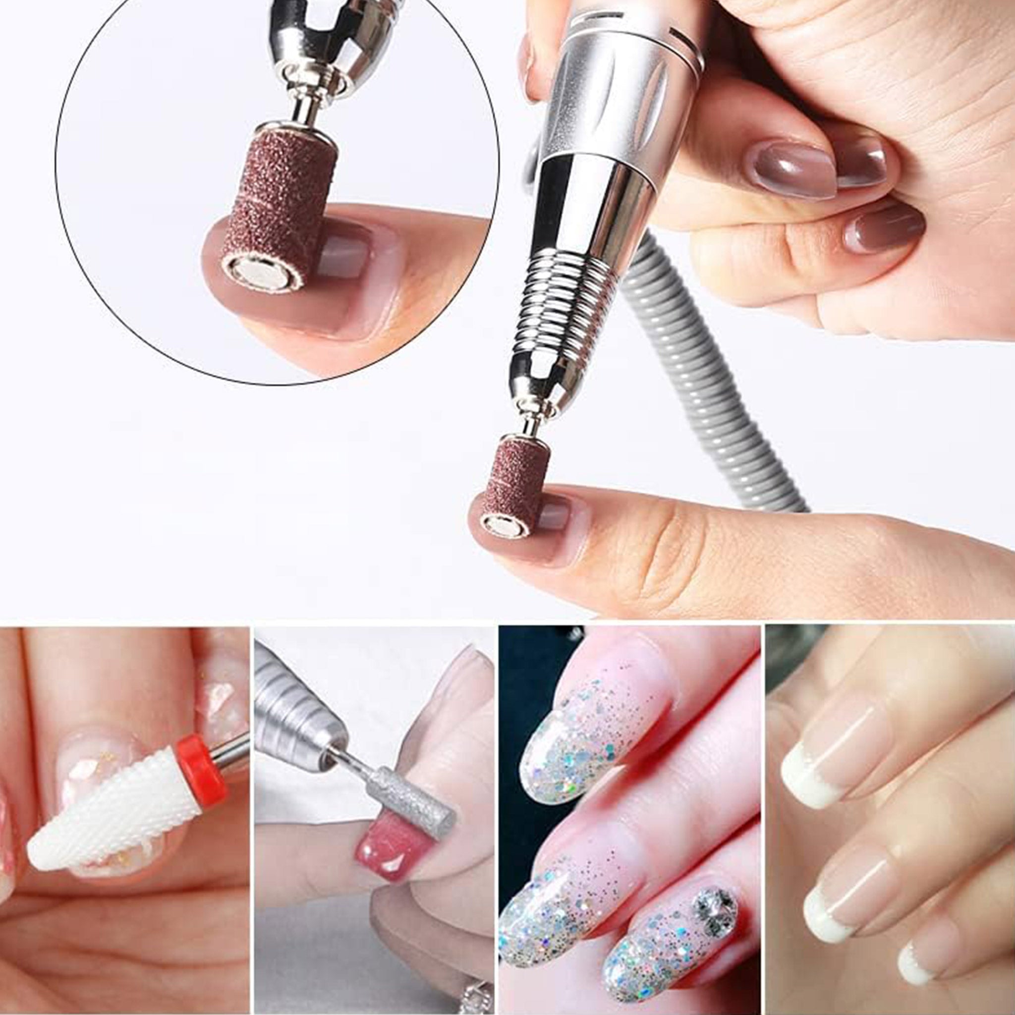 iBelieve Professional Nail Drill Machine 30000RPM