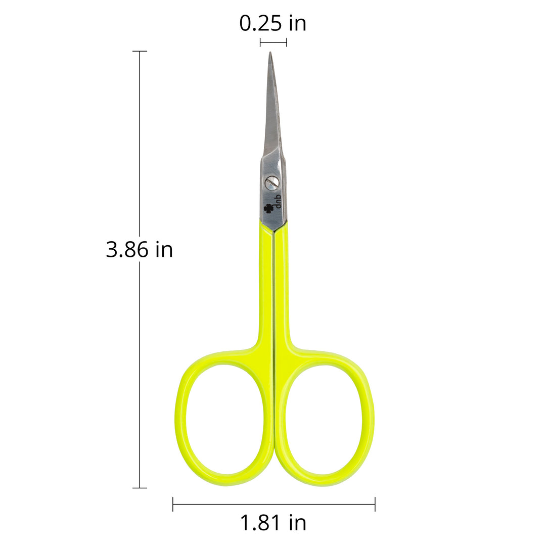 Manicure Scissors with Curved Stainless Steel Blades