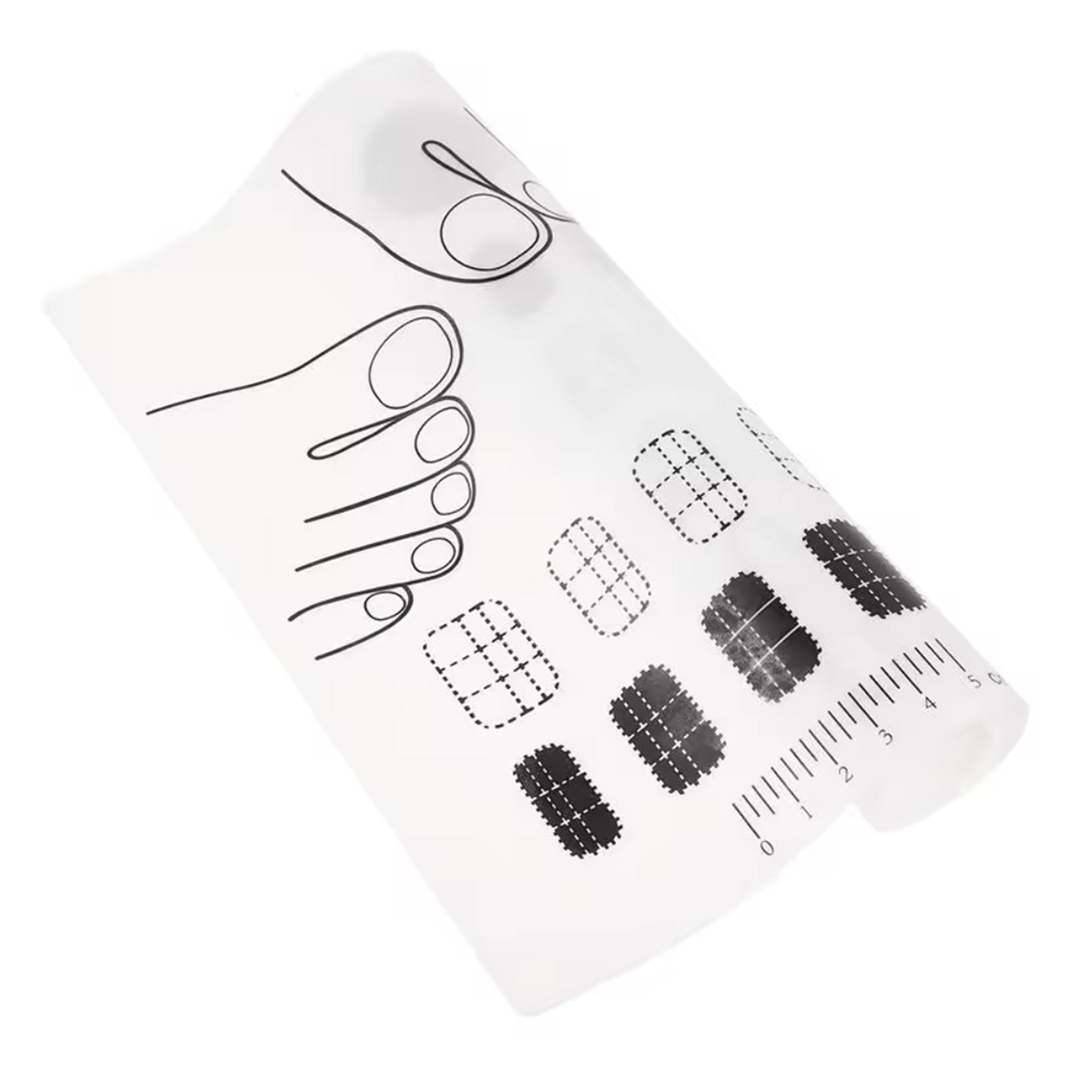 Pedicure Practice Mat Silicone Training Pad